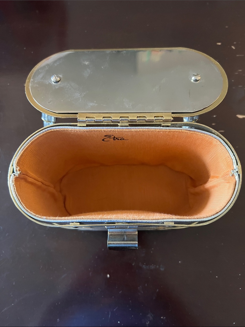 Etra Vintage 1950s Faux Leather Box Bag - Picture 3 of 5